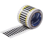 Etiquetas termocontráctiles PermaSleeve para temperaturas altas, 1/8" Diá., para impresoras con núcleo de 3", 1", Negro