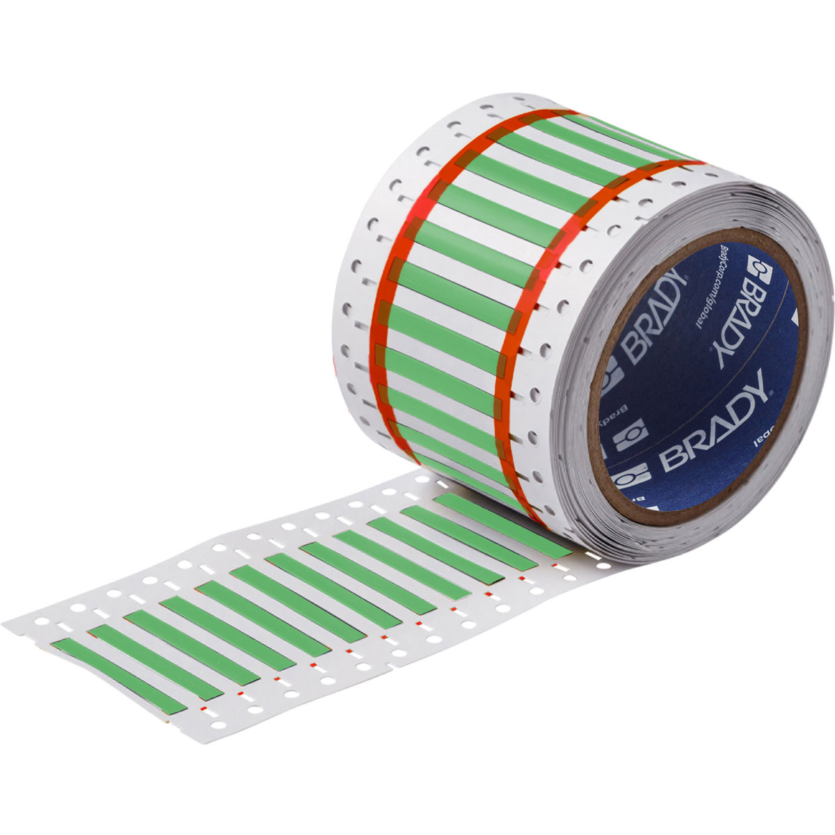 Mangas PermaSleeve de poliolefina Heatex con núcleo de 3" para marcaje de alambre calibre 24 a 20