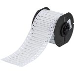 Etiquetas termocontráctiles PermaSleeve para alambres y cables, de un lado, para impresoras B33 - 0.125" diá. x 1", blanco