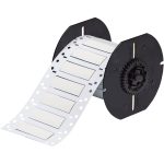 Etiquetas termocontráctiles PermaSleeve para alambres y cables, de un lado, para impresoras B33 - 0.375" diá. x 2", blanco