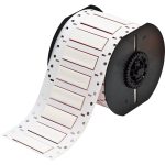 Etiquetas termocontráctiles 2:1 PermaSleeve para alambres y cables, 3/8" diá., para impresoras B33 - 2"