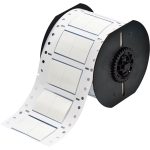 Etiquetas termocontráctiles PermaSleeve para alambres y cables, de un lado, para impresoras B33 - 0.75" diá. x 1", blanco