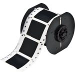 Etiquetas termocontráctiles PermaSleeve para temperaturas altas, 1" Diá., para impresoras B33 - 2", Negro