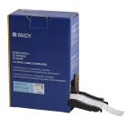 Etiquetas PermaSleeve termocontráctiles de grado comercial para alambres y cables, a granel, para impresoras M6 M7 - 0.125" Dia. x 1", blanco