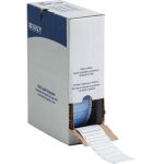 Etiquetas termocontráctiles PermaSleeve para alambres y cables,a granel, para impresoras M6 M7 - 0.187" Dia. x 0.583", blanco