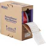 Mangas PermaSleeve de poliolefina Heatex con núcleo de 3" para marcaje de alambre calibre 16 a 10