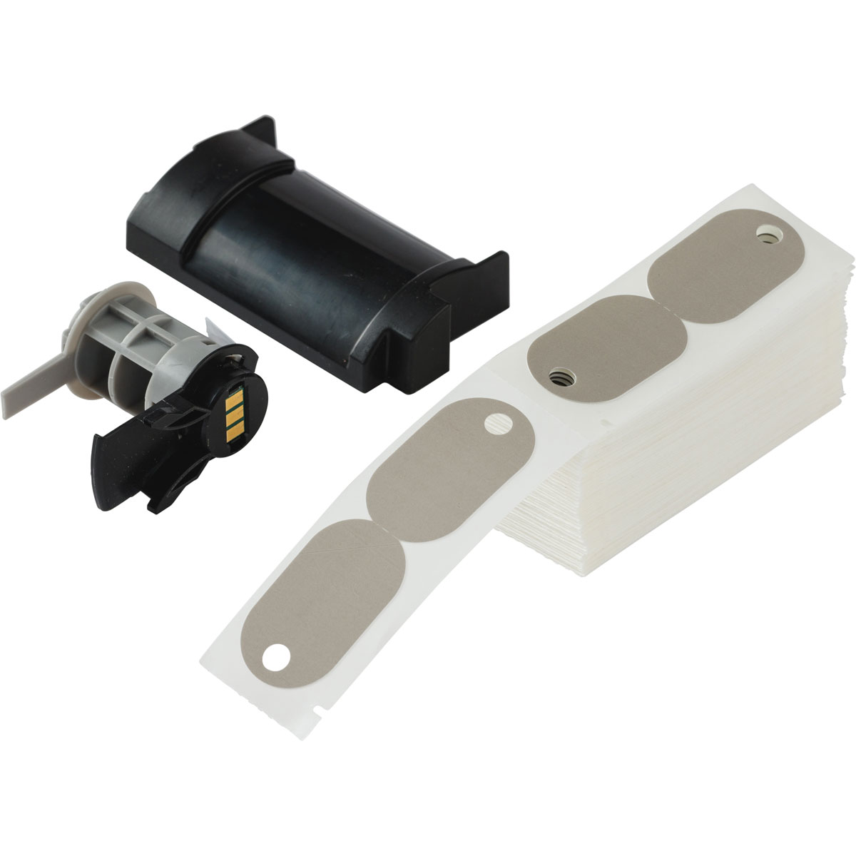 Tarjetas ovaladas ignífugas para impresoras M6 M7 - 1.75" x 1"