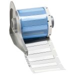 Etiquetas termocontráctiles PermaSleeve cero halógenos y de bajo humo para alambres y cables para impresoras M7 - 0.187" Dia. x 1.75", blanco