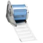 Etiquetas termocontráctiles PermaSleeve cero halógenos y de bajo humo para alambres y cables para impresoras M7 - 0.25" Dia. x 1.75", blanco