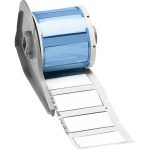 Etiquetas termocontráctiles PermaSleeve cero halógenos y de bajo humo para alambres y cables para impresoras M7 - 0.5" Dia. x 1.75", blanco