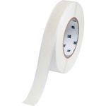 Cinta de etiquetas reposicionables multiusos de tela de vinilo para impresoras con núcleo de 3" - 0.75"